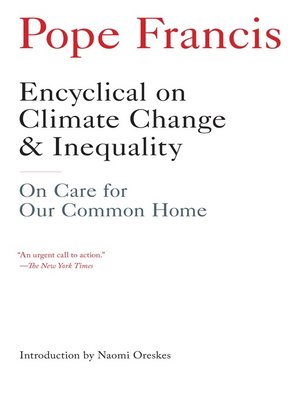 cover image of Encyclical on Climate Change and Inequality